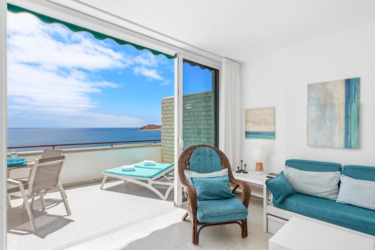 Medano4You The First Line Sea View Penthouse El Médano Exterior foto
